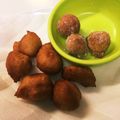 のぼるこ's cooksnap of when they made HMで簡単❢豆腐ドーナツ。バナナ入り.