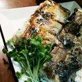 cocoりえ's cooksnap of when they made 塩麹で焼き鯖寿司.