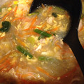 ちゅけとなしゃのママ's cooksnap of when they made 簡単10分☆中華風春雨スープ.