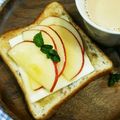 たぬぴぃ★'s cooksnap of when they made さわやかリンゴとクリームチーズ.