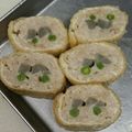 Figaro127's cooksnap of when they made =お揚げさんのくるくる巻き煮☆=.