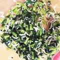 ぺあやの's cooksnap of when they made 生姜香る大根の葉とじゃこのふりかけ.