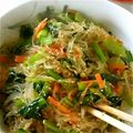 ブウチャン's cooksnap of when they made 小松菜と春雨の炒め物.