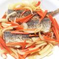 ハレお's cooksnap of when they made 【釣食】上品なアジの南蛮漬け.