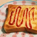 あさここなっつ's cooksnap of when they made 【簡単】ケチャまよトースト！.