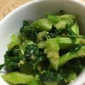 なおぴのママ's cooksnap of when they made しゃきしゃきセロリナムル　셀러리 나물.