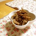 komutatata's cooksnap of when they made 大豆のお肉＊甘辛しぐれ煮.