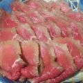 らい銀's cooksnap of when they made フライパンで作る和牛ローストビーフ.