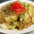 ねねしばこ's cooksnap of when they made 簡単インスタント焼きそば.