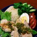 39みっちゃん's cooksnap of when they made 超簡単♪シンガポールチキンライス.