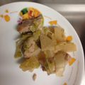 クックZ8J4H4☆'s cooksnap of when they made 鳥モモ肉と野菜の煮物☆(煮味噌).