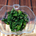 モコのぶりん's cooksnap of when they made ちぢみほうれん草の酢味噌和え.