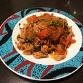 あこ22's cooksnap of when they made 豆苗の野菜炒め.