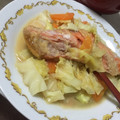 まめちぃママ's cooksnap of when they made 秋にぴったり！鮭のちゃんちゃん焼き.