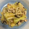 クックQD0E5O☆'s cooksnap of when they made ピリ辛！シャキシャキ長ネギの豚肉炒め.