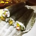 にゃろにゃろめ's cooksnap of when they made かんたん恵方巻き（２００９大幅改訂）.