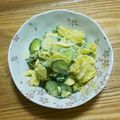 ピーナッツ子♪'s cooksnap of when they made 胡瓜のぬか漬けを使ったポテトサラダ.