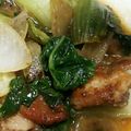 azumaple's cooksnap of when they made チンゲン菜と豚肉のトロトロ.