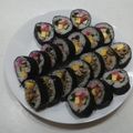 キョウリュウゴールド's cooksnap of when they made 恵方巻にどうですか？太巻きの巻き方.