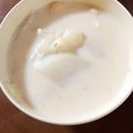 qumapoo's cooksnap of when they made かぶと油揚げの豆乳味噌汁。.