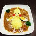 みさまろ。's cooksnap of when they made おかめインコ♪デコカレー.