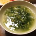 haruna2's cooksnap of when they made 痩せるかも？満腹、たっぷりあおさのスープ.