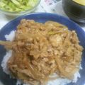 豆たんママ's cooksnap of when they made 腹持ち重視！　カンタン豚丼.