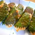 おぶうさま's cooksnap of when they made 梅つくね焼き.