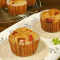 るんたった。's cooksnap of when they made 簡単ふわふわいちごマフィン♡.