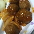 ＊♡みぃすけ♡＊'s cooksnap of when they made ★白菜と肉団子の甘酢炒め★.