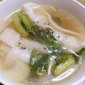 ﾋﾟﾛﾐ♡'s cooksnap of when they made シャンタンで簡単餃子スープ.