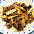 コンパン's cooksnap of when they made 牛肉と長芋のわさび醤油炒め☆.
