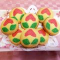 ３匹の大ぶたママ's cooksnap of when they made ひな祭り♪可愛い桃アイスボックスクッキー.