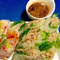 ＊＊ななみ＊＊'s cooksnap of when they made 水菜・もやし・ツナの生春巻き.