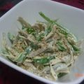 happyjr's cooksnap of when they made 生姜でさっぱり☆ピーマンと牛蒡のサラダ.