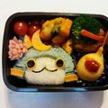 あくび王子まま's cooksnap of when they made 妖怪ウォッチ　ブシニャン＊キャラ弁.