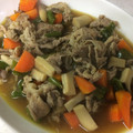 ちゃこ＠料理修行中's cooksnap of when they made 簡単　豚肉 ピーマン 椎茸 めんつゆ炒め.