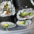 ハニービー's cooksnap of when they made 梅でさっぱり！簡単巻き寿司.