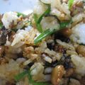 Ｋazu's cooksnap of when they made にらと納豆の味噌炒飯.