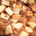 猫村猫実's cooksnap of when they made 厚揚げと豚挽き肉のとろ煮.