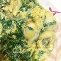 kaikou's cooksnap of when they made 牡蠣とせりの卵とじ.