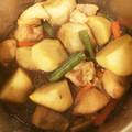 yumi314's cooksnap of when they made 鶏皮で節約☆里芋との照り煮.