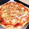 みどりらぱん's cooksnap of when they made 発酵なし☆簡単ふっくらもっちりピザ生地.