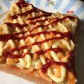 クック2QE3Q3☆'s cooksnap of when they made 簡単朝食♡ポテトサラダトースト.