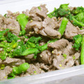 Rick_t's cooksnap of when they made 菜の花と牛肉の和え物.