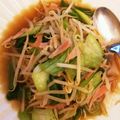 ひー＆ゆう's cooksnap of when they made チンゲンサイとモヤシのオイスターソース煮.