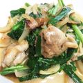 ♪ミチル♪'s cooksnap of when they made 鶏ももとニラのチーズ炒め.