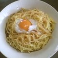 ＃もこ's cooksnap of when they made 【超時短】一味違う！釜玉うどん.