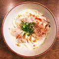 ❀ひよこのこ❀'s cooksnap of when they made 豆乳豚肉うどん.