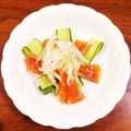 ＊あっぷるる＊'s cooksnap of when they made ☆サーモンの和風マリネ☆.
